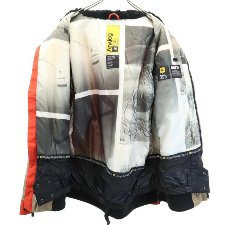 楽天市場】アナログ スノーボード ウェア 上下 セットアップ M  