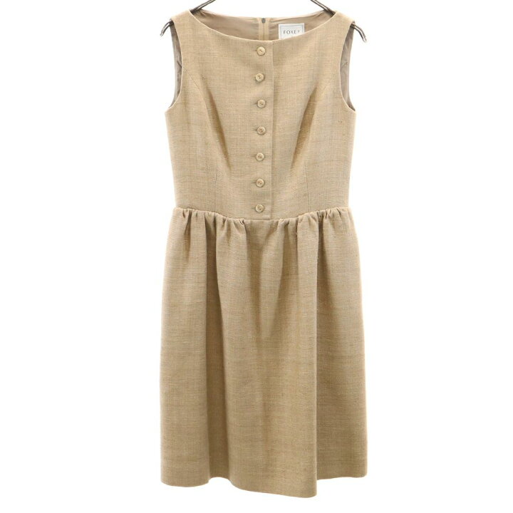 楽天市場】古着 フォクシー FOXEY シルク 日本製 ノースリーブ  