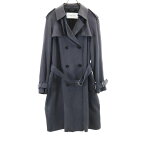 カルバンクライン 長袖 トレンチコート S グレー Calvin Klein レディース 【中古】 【240203】