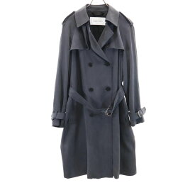 カルバンクライン 長袖 トレンチコート S グレー Calvin Klein レディース 【中古】 【240203】 【PD】