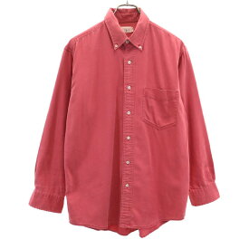 ジェイクルー 長袖 ボタンダウンシャツ S ピンク J.CREW メンズ 【中古】 【240222】