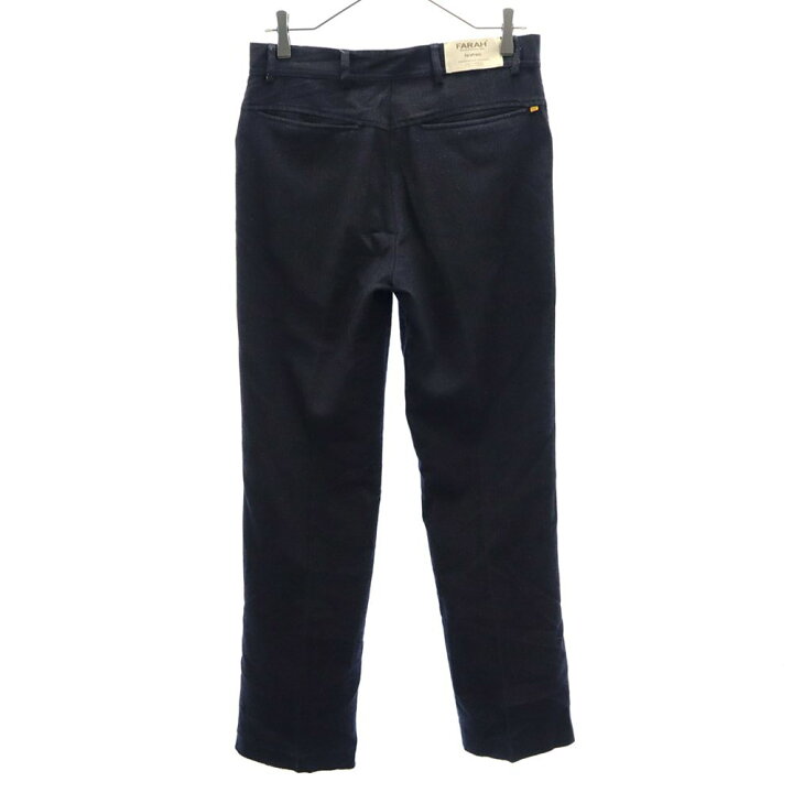 楽天市場】古着 FARAH ファーラー スラックスパンツ w30 ネイビー 