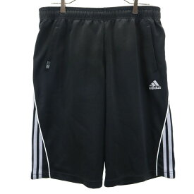 アディダス トレーニング ジャージショートパンツ XO ブラック adidas ビッグサイズ メンズ 【中古】 【240405】