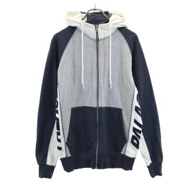 パレス 長袖 ジップパーカー M グレー PALACE スウェット メンズ 【中古】 【240120】