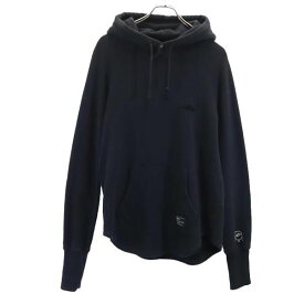 ヨウジヤマモト 日本製 サイト SYTE 長袖 パーカー S ブラック系 Yohji Yamamoto メンズ 【中古】 【231217】