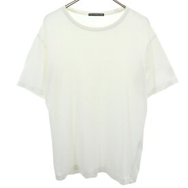 イッセイミヤケメン 日本製 半袖 Tシャツ 2 ホワイト ISSEY MIYAKE MEN メンズ 【中古】 【240316】