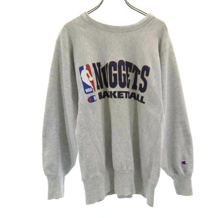 楽天市場】【中古】 チャンピオン 90s USA製 REVERSE WEAVE ナゲッツ  
