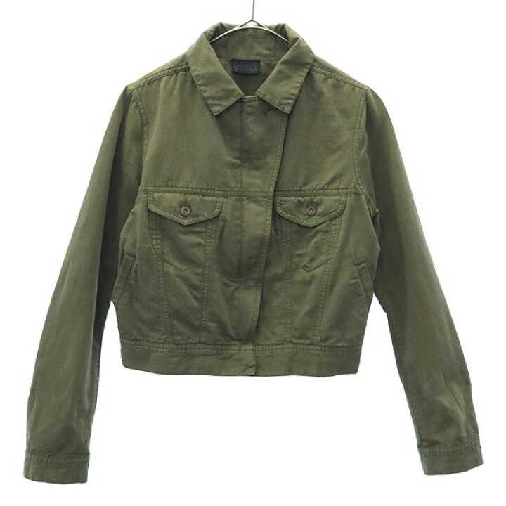 楽天市場】古着 ディーゼル DIESEL ミリタリージャケット XS カーキ  