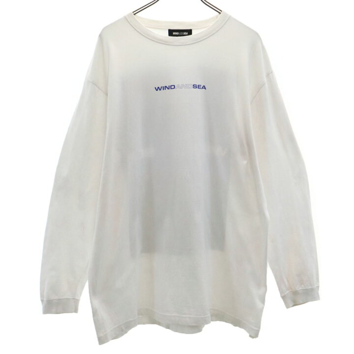 楽天市場】ウィンドアンドシー バックプリント 長袖 Tシャツ XL 