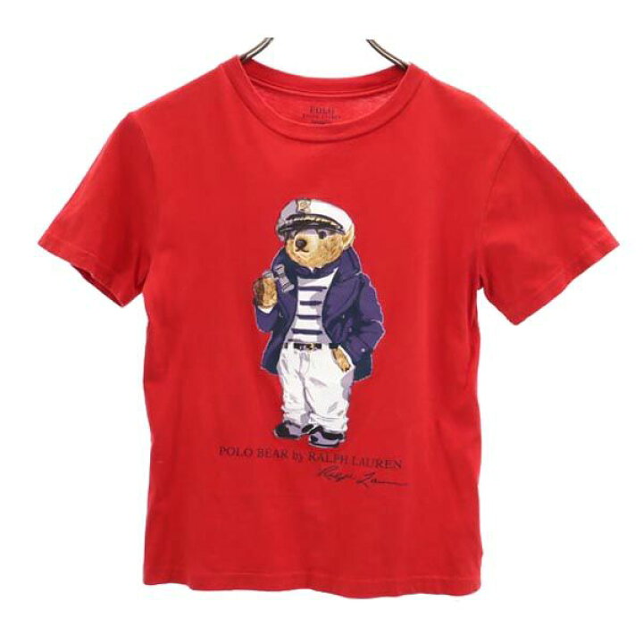 楽天市場】ポロラルフローレン ポロベア プリント 半袖 Tシャツ 140 