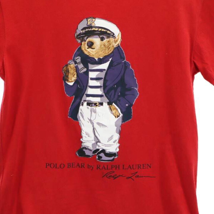 楽天市場】ポロラルフローレン ポロベア プリント 半袖 Tシャツ 140 