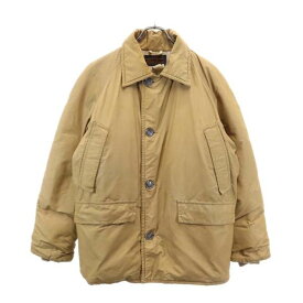 エディーバウアー 80s グースダウン ヴィンテージ 中綿 ジャケット キャメル Eddie Bauer メンズ 【中古】 【221014】