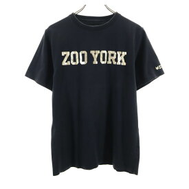ズーヨーク 半袖 Tシャツ XL 黒 ZOO YORK メンズ 【中古】 【240315】 メール便可