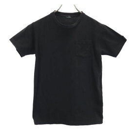 ステューシー クルーネック バックプリント 半袖 Tシャツ XL 黒 STUSSY レディース 【中古】 【230526】 メール便可