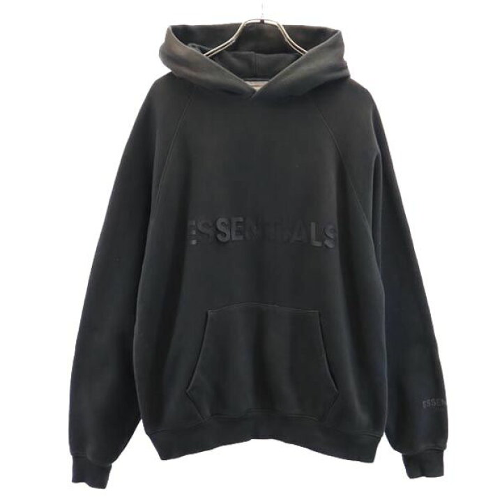 Fear of God ESSENTIALS パーカー M 黒 【古着】【中古】（FEAR OF GOD  