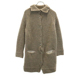 古着 URBAN RESEARCH アーバンリサーチ ニット ウールコート ONE ブラウン系 カーディガン レディース 【中古】