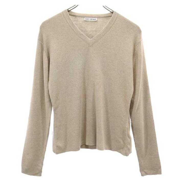 楽天市場】古着 イッセイミヤケ ISSEY MIYAKE 90s カシミヤ100％ 長袖 