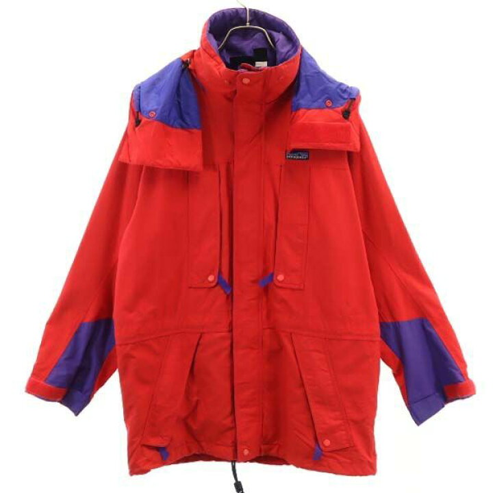 楽天市場】【中古】 パタゴニア 90s スノーボード ジャケット XS 赤 