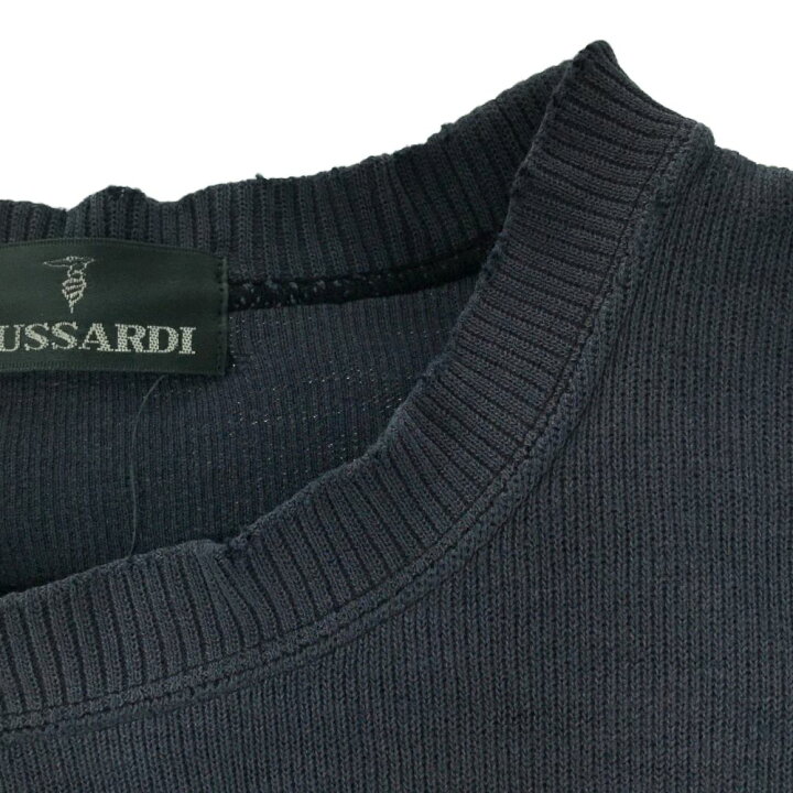 楽天市場】古着 トラサルディ TRUSSARDI 長袖 トレーナー グレー 