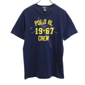 ポロバイラルフローレン 半袖 Tシャツ 170 ネイビー Polo by Ralph Lauren キッズ 【中古】 【240406】 メール便可 【PD】