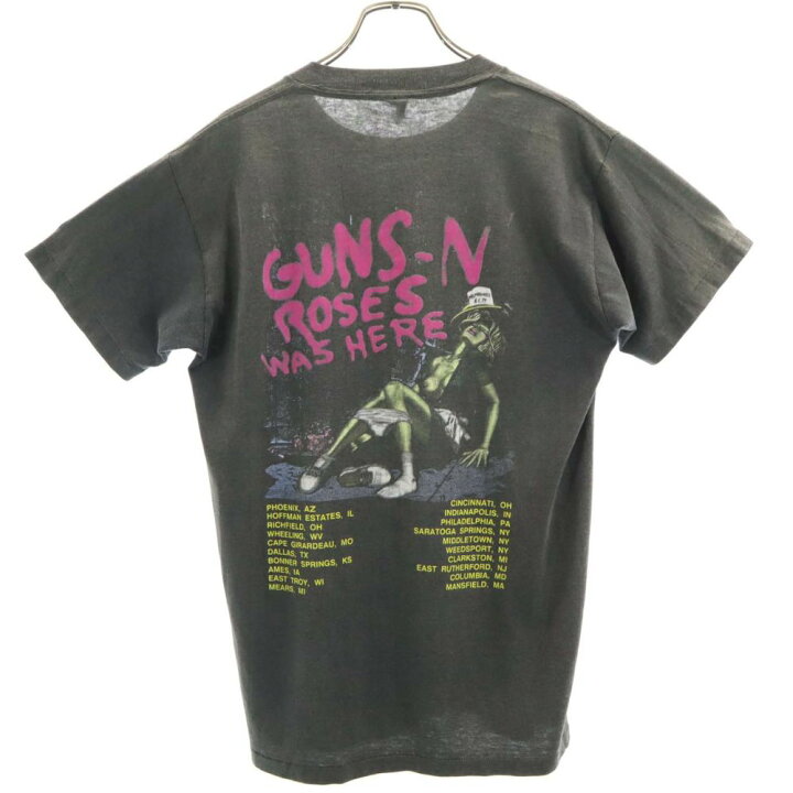 楽天市場】古着 HANDTEX 80s 発禁T ガンズアンドローゼズ 半袖 Tシャツ 