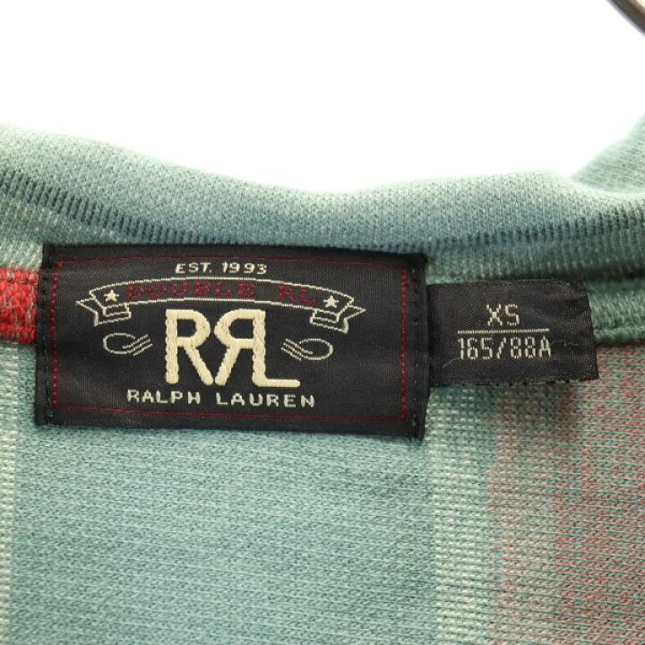 楽天市場】RRL 黒タグ 一ツ星 ストライプ柄 メキシカンパーカー XS 