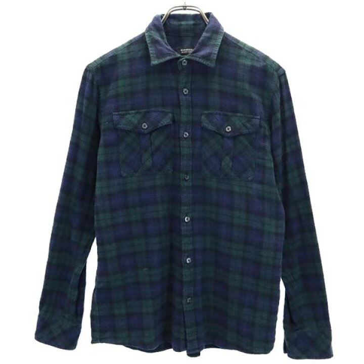 楽天市場】バーバリーブラックレーベル 三陽商会 チェック柄 長袖  