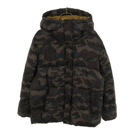 ザラ 迷彩 中綿ジャケット 45608 カーキ系 ZARA キッズ 【中古】 【240210】