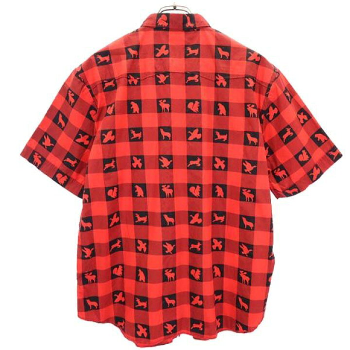 楽天市場】未使用 テンダーロイン アニマル柄 半袖 ウエスタンシャツ M  