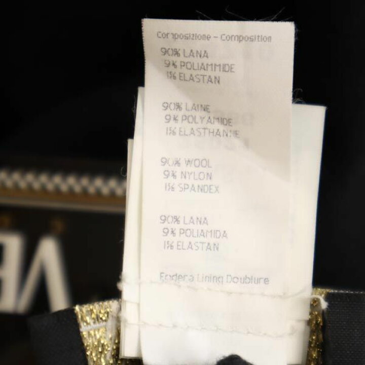 楽天市場】未使用 ジャンニヴェルサーチ イタリア製 ウールブレンド  