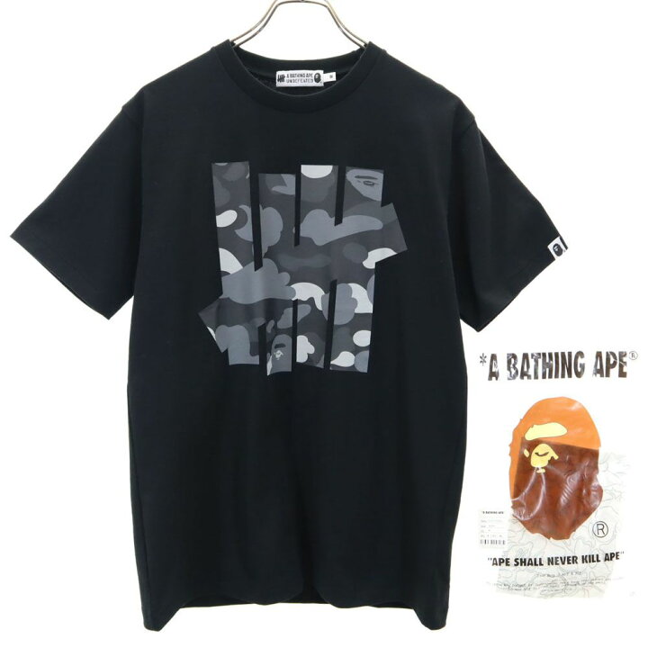 楽天市場】アベイシングエイプ 半袖 Tシャツ M ブラック A BATHING APE 