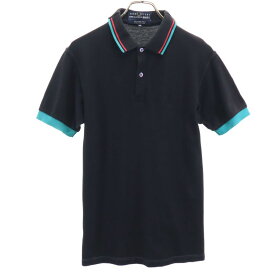 フレッドペリー コムデギャルソン 半袖 ポロシャツ XS ブラック FRED PERRY COMME des GARCONS SHIRT 鹿の子 メンズ 【中古】 【240330】