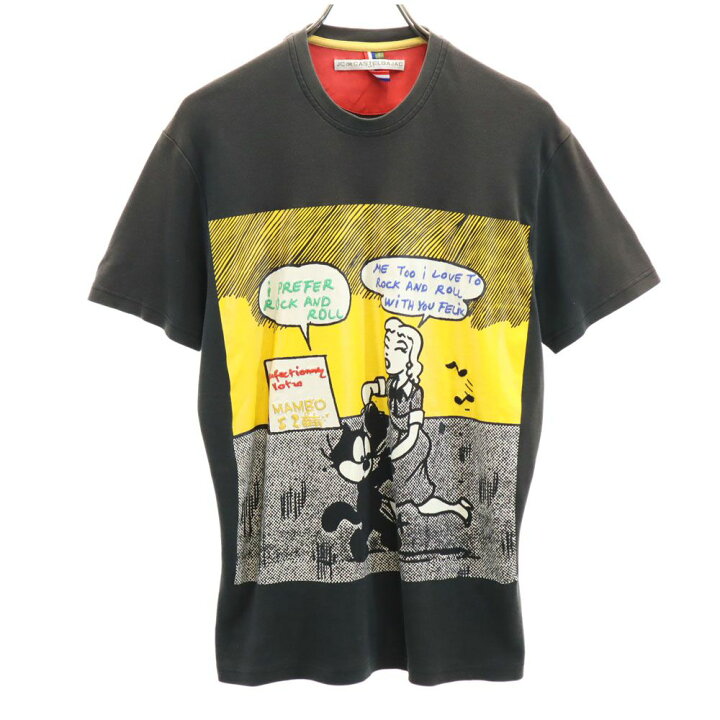 楽天市場】カステルバジャック イタリア製 プリント 半袖 Tシャツ S  