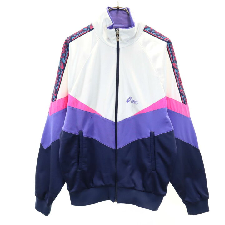 楽天市場】古着 asics アシックス 90s オールド ジップジャケット 