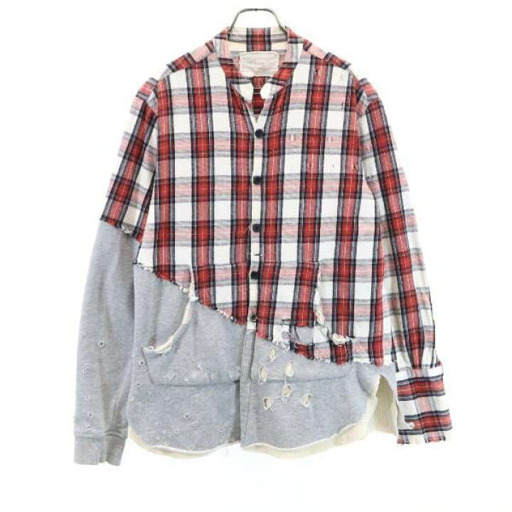 楽天市場】【中古】 グレッグローレン USA製 バンドカラー 長袖 シャツ 