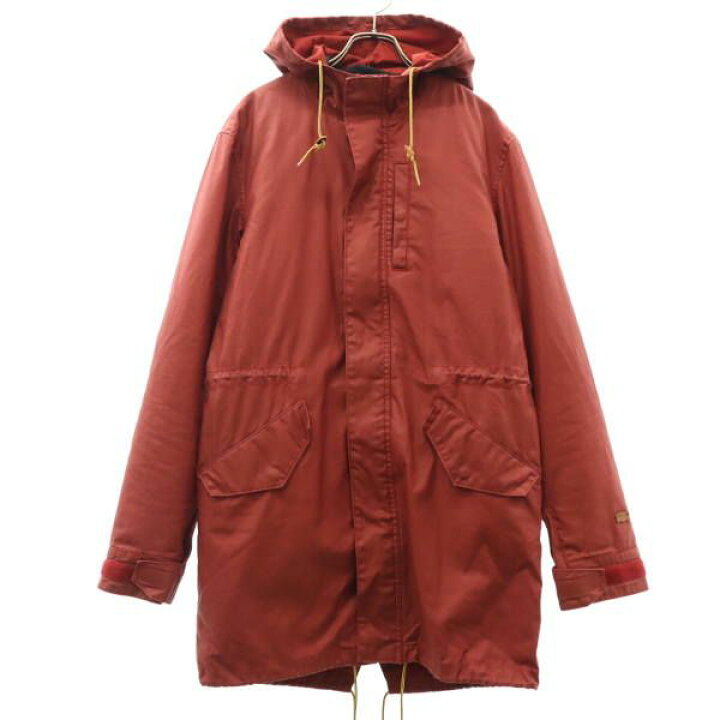 楽天市場】リーバイス ライナー付 モッズコート S レッド Levl's 