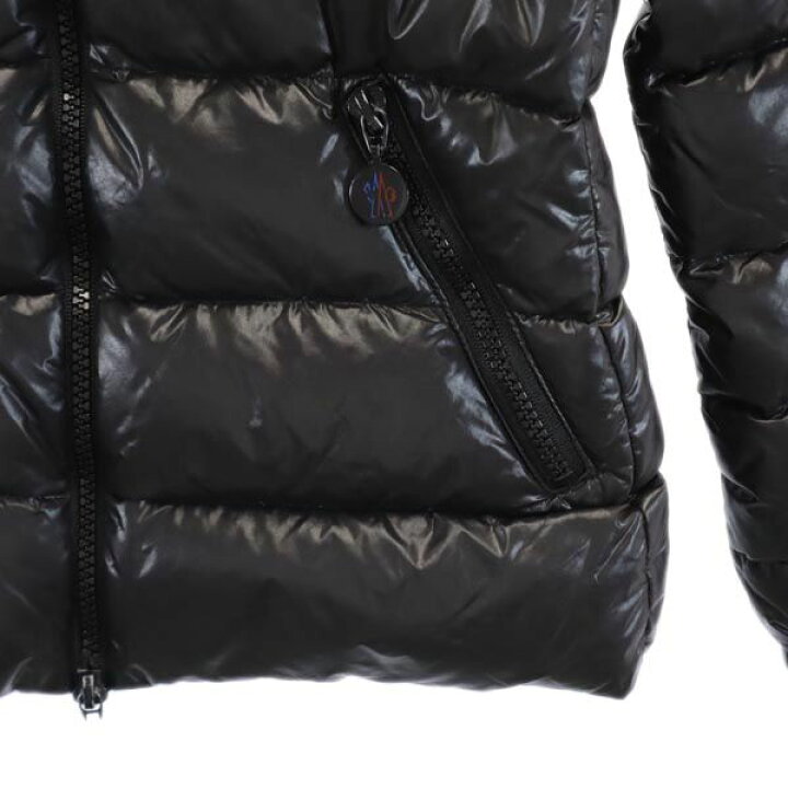 楽天市場】古着 モンクレール MONCLER ダウンジャケット 128cm 黒 ロゴ 