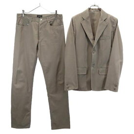 古着 A.P.C. アーペーセー スーツ 上下 セットアップ 上XS/下W32 グレー テーラードジャケット ロングパンツ メンズ 【中古】 【PD】