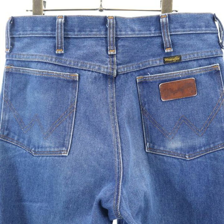 楽天市場】ラングラー 945DEN 70s-80s USA製 ブーツカット デニム  