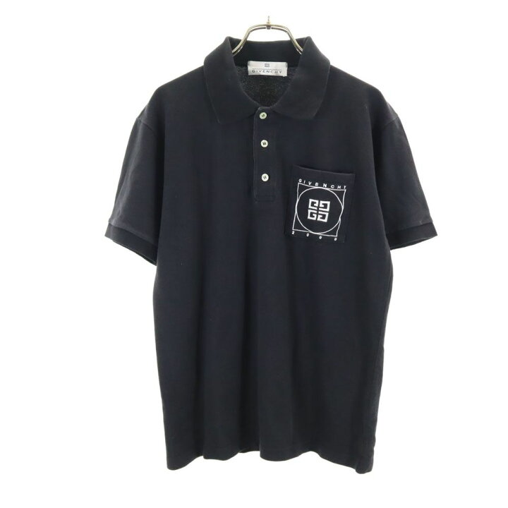 楽天市場】ジバンシィ 半袖 鹿の子 ポロシャツ XS ブラック GIVENCHY 
