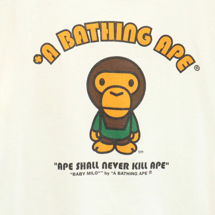 楽天市場】古着 アベイシングエイプ A BATHING APE 半袖 Tシャツ S  