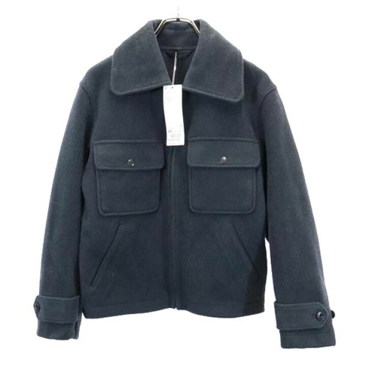 楽天市場】古着 未使用 ユニクロ ウールブレンド フリース ジャケット  