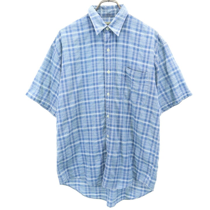 楽天市場】古着 ユニクロ UNIQLO オールド チェック柄 半袖 シャツ M 