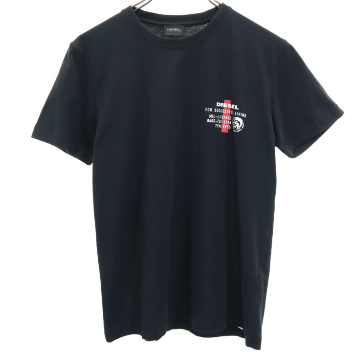 楽天市場】ディーゼル 半袖 Tシャツ XS ブラック DIESEL メンズ 【中古 