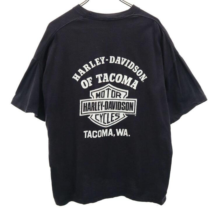 楽天市場】HOLOUBEK BRAND 80s プリント 半袖 Harley-Davidson Tシャツ 