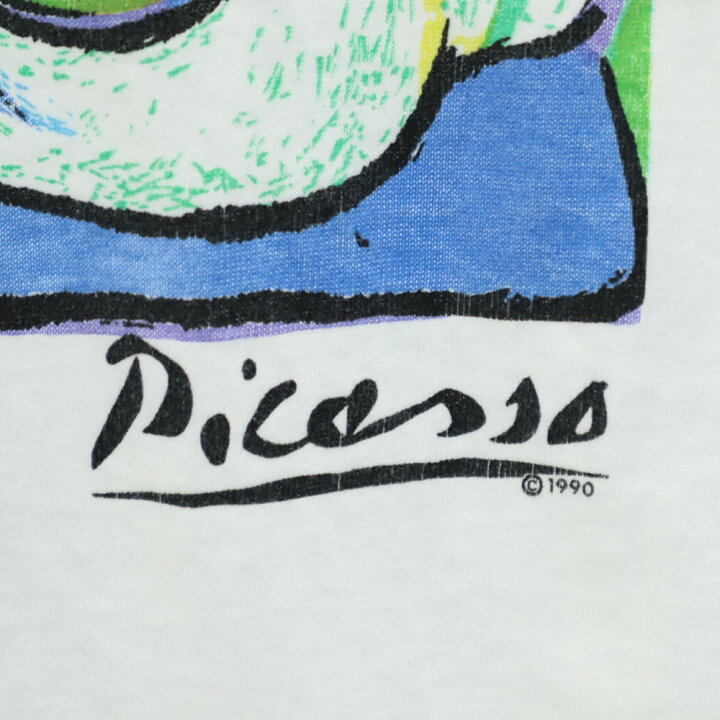 楽天市場】古着 ピカソ Picasso 90s USA製 アートプリント 半袖 