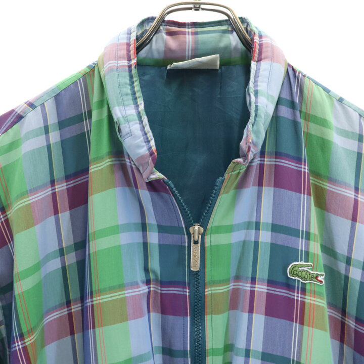 楽天市場】古着 CHEMISE LACOSTE シュミーズラコステ チェック柄 