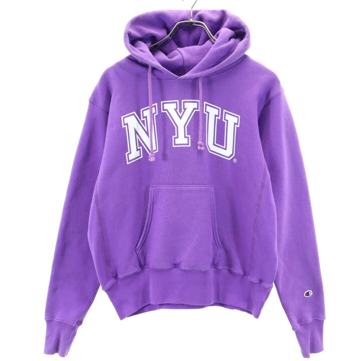 楽天市場】チャンピオン 赤単 復刻 NYU 長袖 リバースウィーブ 