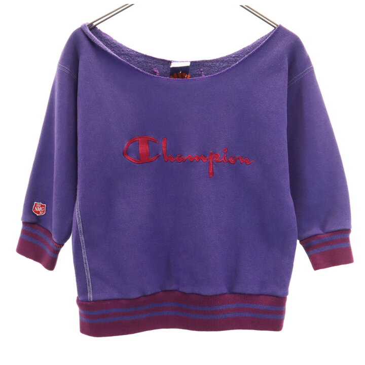楽天市場】古着 チャンピオン Champion 90s オールド 刺繍タグ 7分袖 