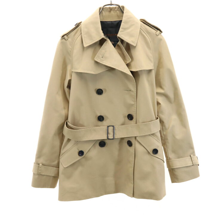 楽天市場】古着 COACH コーチ F86050 ソリッドショート トレンチコート  